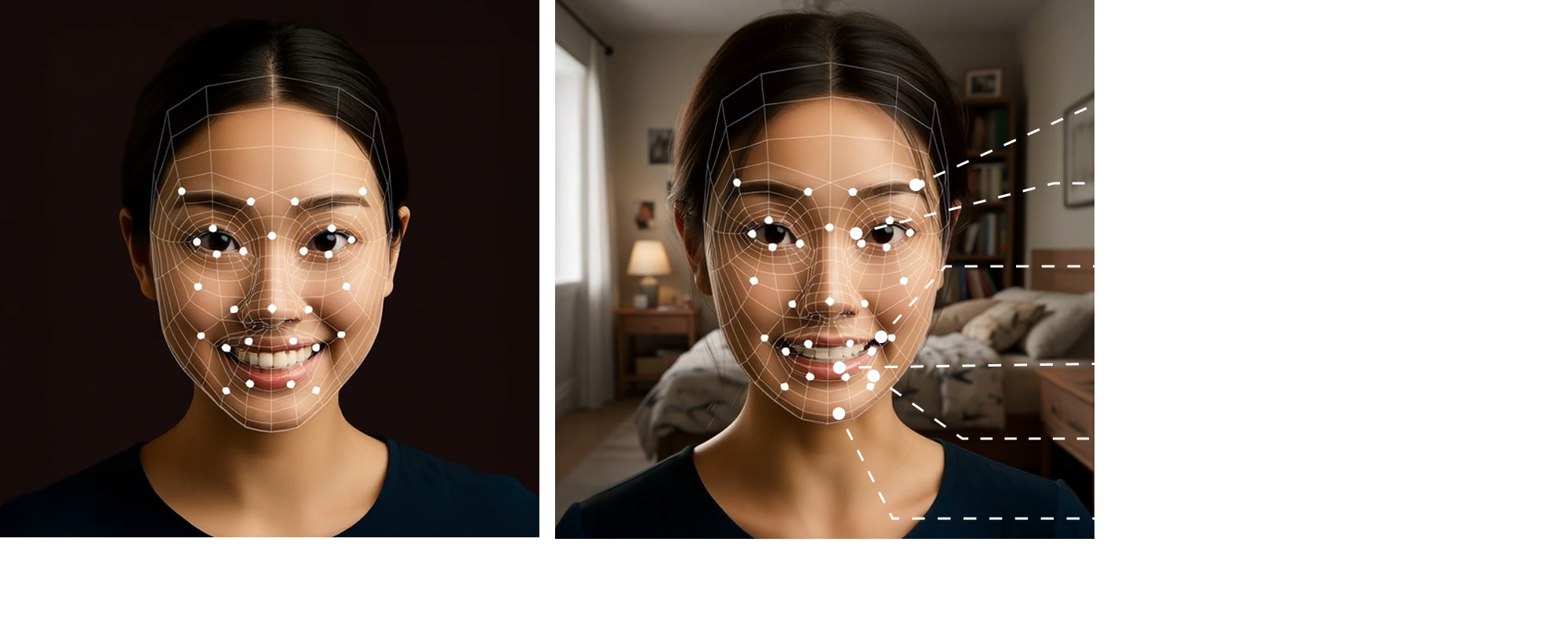 AIMY FACEを使った英会話学習のイメージ