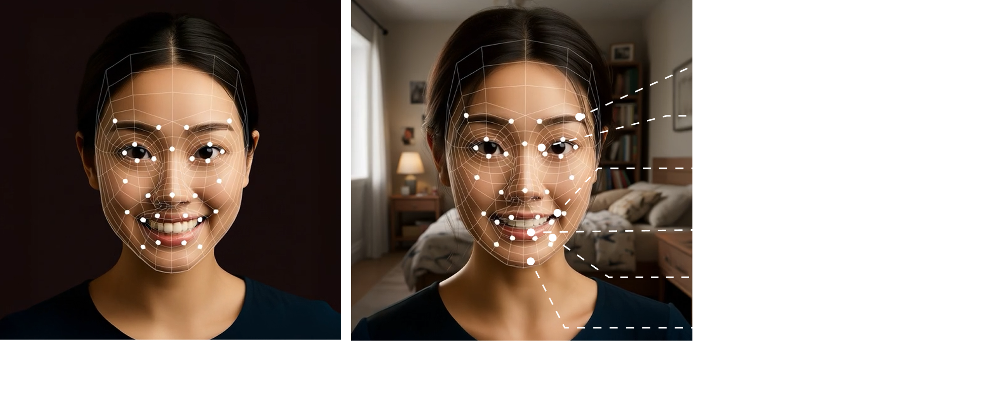 AIMY FACEを使った英会話学習のイメージ